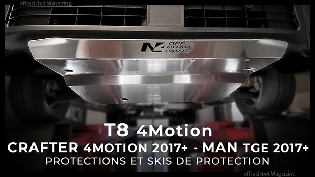 N4 Offroad protège le Transporter T8 et Crafter 4motion