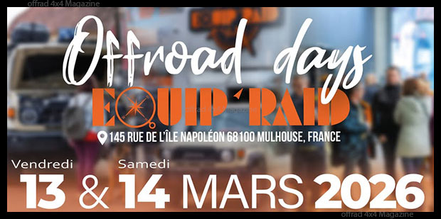 Les Offroad Days 2026 by Equip'Raid en approche