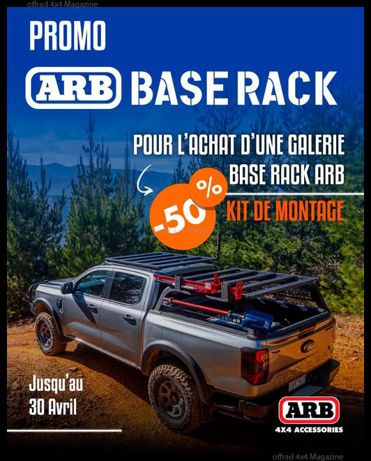 Promo ARB Base Rack chez Promyges 4x4