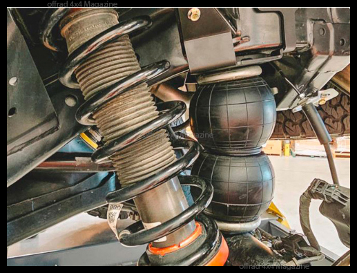 Suspension pneumatique pour Ranger Raptor chez Promyges France