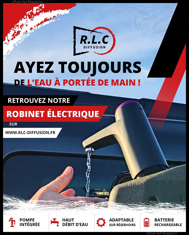 Robinet Djebel Xtreme pour un bivouac confort