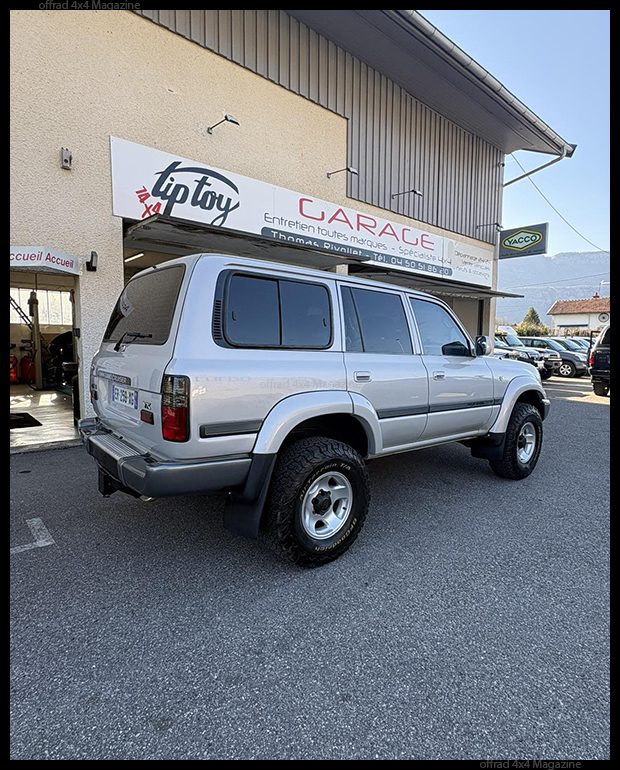 Un Land Cruiser HDJ 80 "comme neuf" made in TipToy