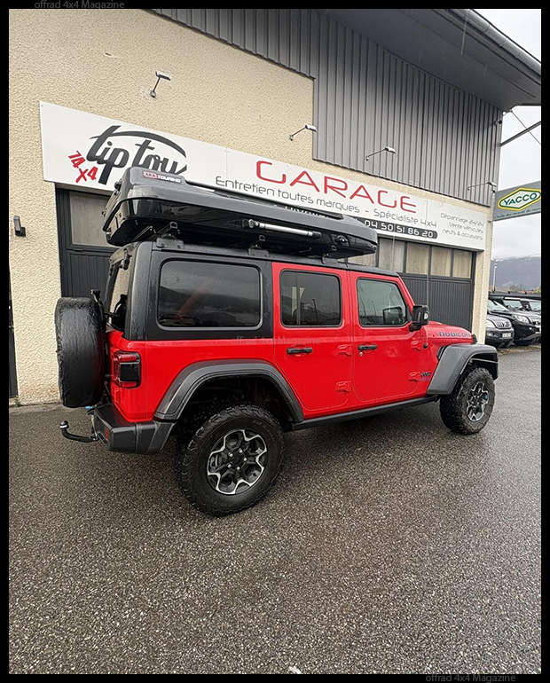 Une Wrangler 4xe optimisée par TipToy
